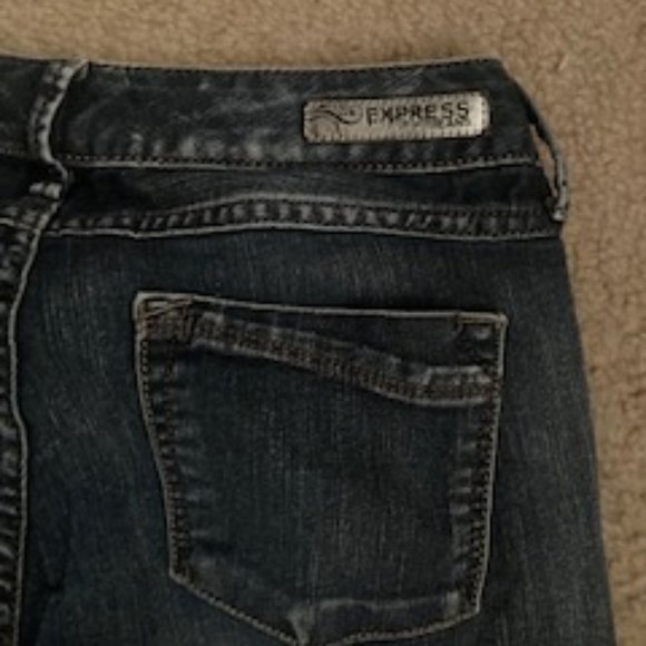 Express Zelda Slim Fit Jean Leggings - Picture 4 of 5